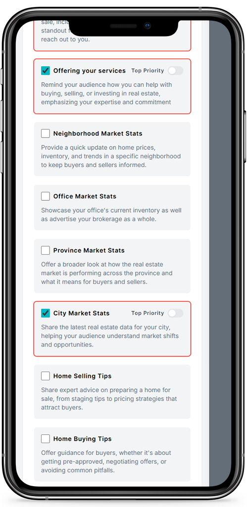 Axion app usage slideshow